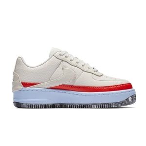 women's af1 jester xx se in light bone & orange